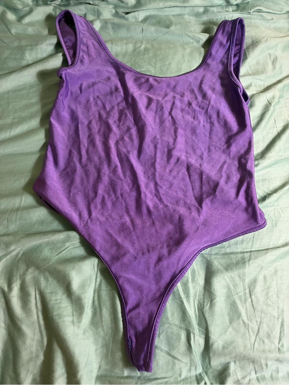 Purple Bodysuit 80’s theme
